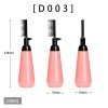 Wholesale 150ml 200ml Plastic Empty Hair Styling Tool Hair Oil Applicator Bottle With Comb For Hair Color