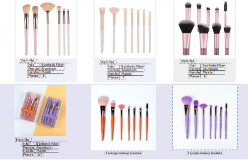 Beauty Brushes sets (1) ! Please contact me if you are interested!