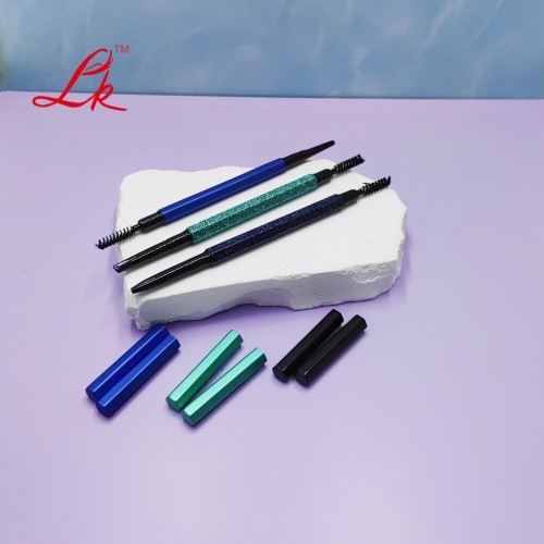 Eyeliner Pen Packaging Dual Side Eyebrow Gel Pen Private Label Liquid Eyeliner Packaging