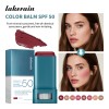 Lakerain Cream Blush, Natural Nude Makeup Solid Blush, Brightening Complexion Face Contour Rouge Blush for Daily Women Makeup