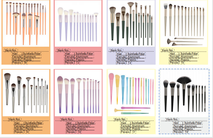 Beauty Brushes sets (1) ! Please contact me if you are interested!