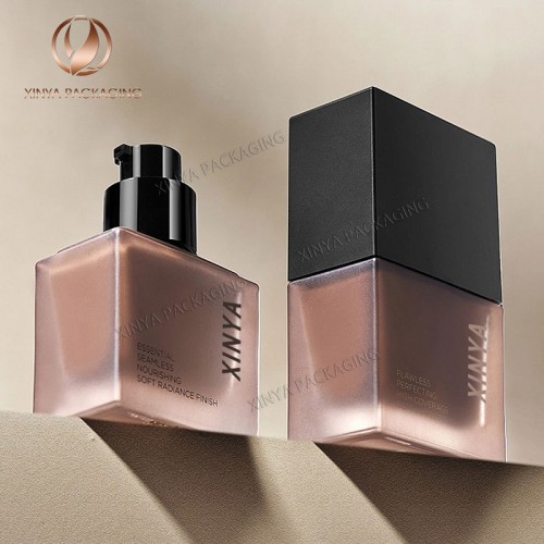 30ml foundation bottles base makeup concealer glass container beauty packaging cosmetic bottles