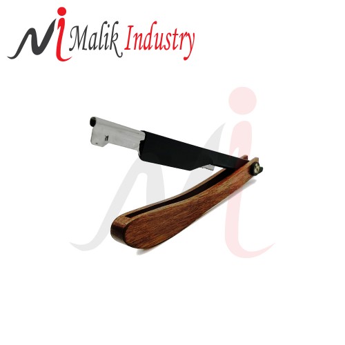 Custom Made High Quality Barber Straight Shaving Razor Cut Throat Folding Knife Plastic Handle