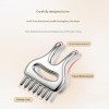 Multifunctional health care head massage comb four-in-one metal nose scraper artifact beauty tool