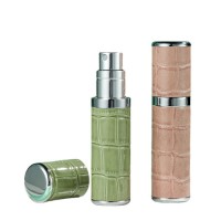 5ML Leather Perfume Bottle Bottom Direct Filling Self-pump Dispenser Portable Spray Empty Bottle
