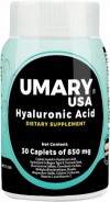 UMARY Hyaluronic Acid USA - 30 Caplets 850 MG