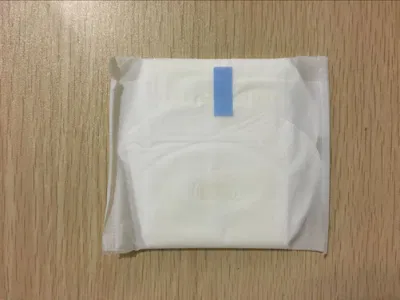 100% Organic Cotton Menstrual Feminine Hygiene Period Lady Napkin Sanitary Pad for Women Japan Soft White OEM