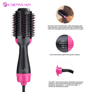 1000W Professional Hair Dryer Brush 2 In 1 Hair Straightener Curler Comb  Electric Blow Dryer With Comb Hair Brush Roller Styler - Shenzhen Dioran  Industry Co., Ltd. | BeauteTrade
