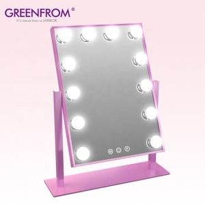 12 Led Bulb Light Up Makeup Vanity Mirror Espejo Hollywood,Hollywood Glow Xl Pro Vanity Mirror