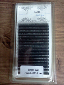 12 row Single Eyelash