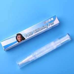 4g teeth whitening gel clear pen, 6%HP teeth whitening gel refill