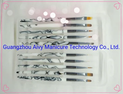 Aivy Nail Art Brushes Gel Polish Nail Gel Brushes