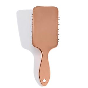 Barber Styling Tools Professional Plastic Smooth Brush Golden Massage Hairdressing Square Combs Hair Airbag Comb