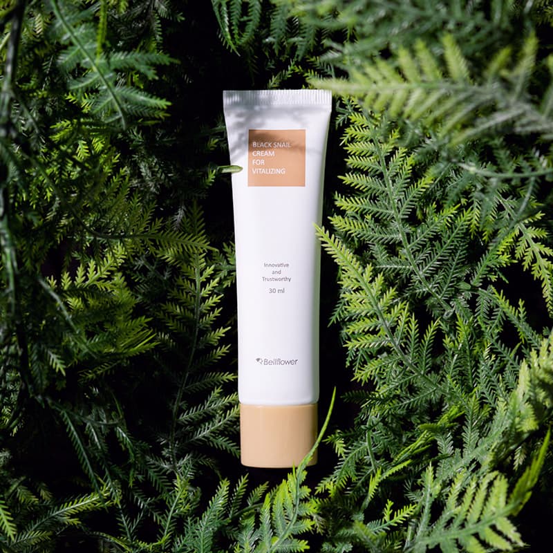 [Bellflower]  Black Snail Cream for Vitalizing 30ml