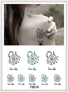 BIN no-toxic temporary finger tattoo small size body art