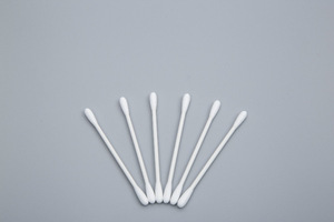 Chemical Use and Paper Stick Cotton Bud Industrial Clean room Swab