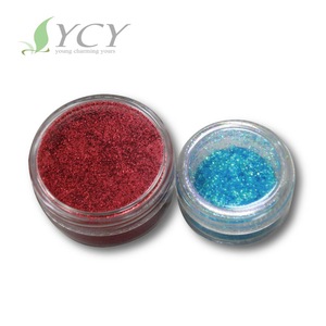 Color cosmetic makeup shimmer powder body glitter