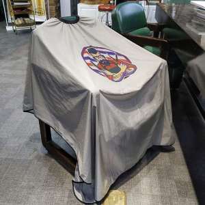 customized barber shop capes with logo