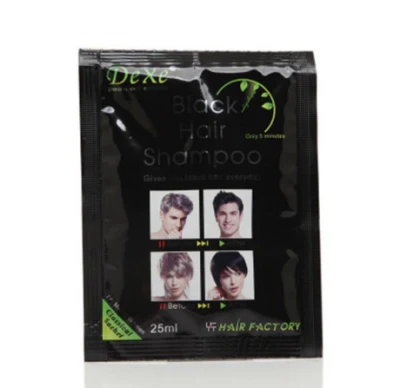 Factory Price Private Label Organic Instant Dark Hair Natural Hair Dye Black Color Shampoo