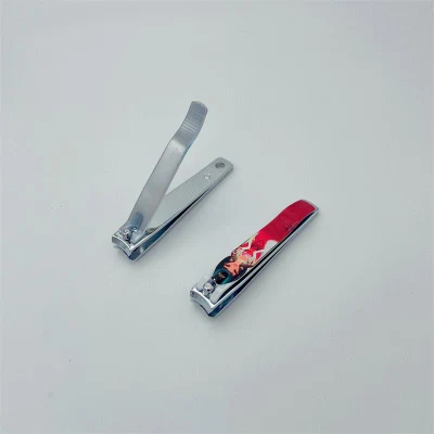 Foshan Fengdeli Factory High Quality Carton Steel Finger Toe Heavy Duty Nail Clipper Cutter with Colorful Girl Pattern Handle