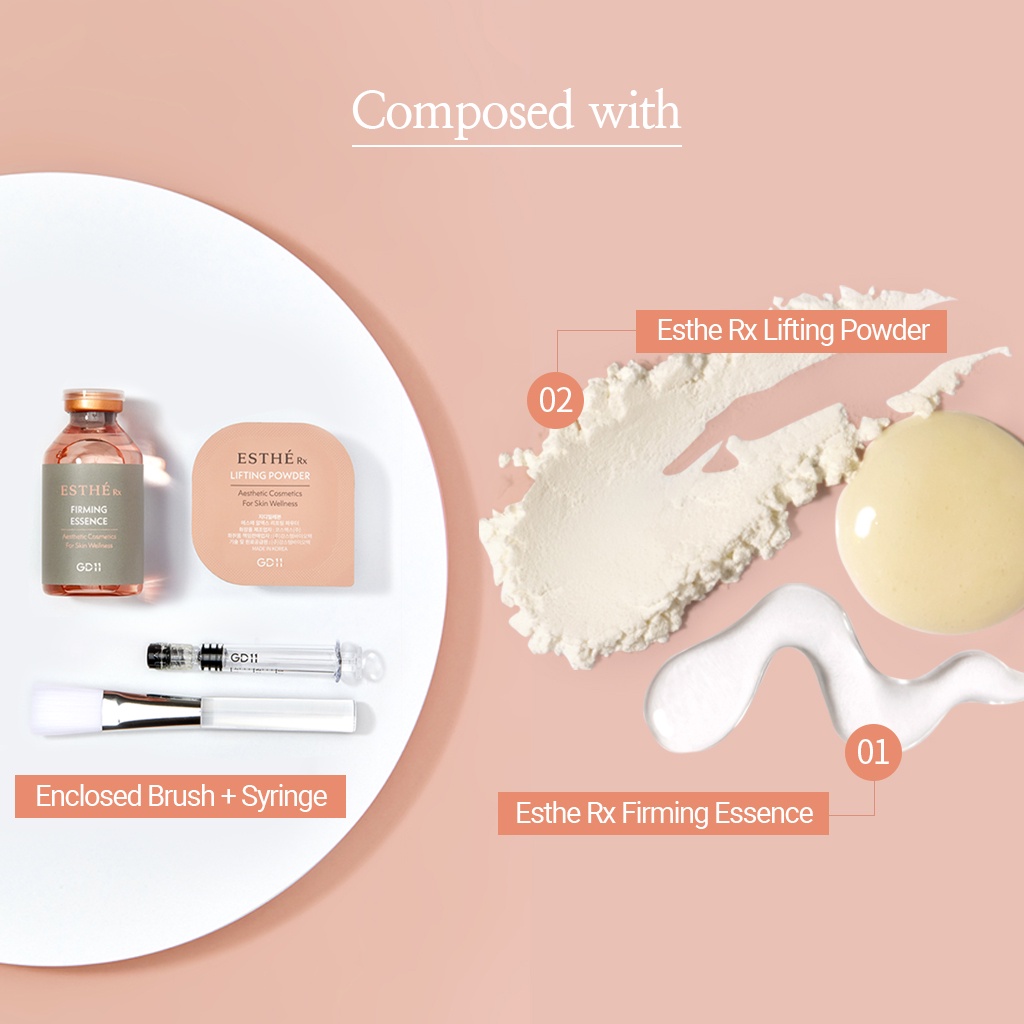 GD11 Esthe Rx Lift-Up Mask Set (8ea) / Collagen powder lift up mask pack