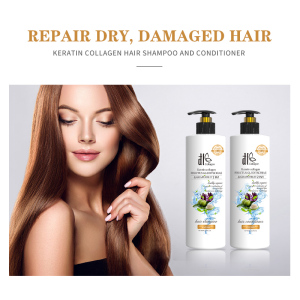 hair treatment hair shampoo and conditioner private label keratin collagen  hair black shampoo - Guangzhou Fangshu Cosmetics Co., Ltd. | BeauteTrade