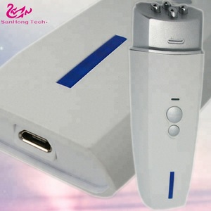 Handheld RF Radio frequency Lifting Tightening Wrinkle Removal Facial Massage machine Skin Scrubber