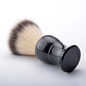 High Quality Hot Sale Resin Handle Shaving Brush Pure Badger Hair Shaving Brush Resin Shaving Razor Brush