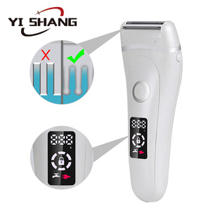 Home use professional epilator customized portable rechargeable washable lady electric shavers