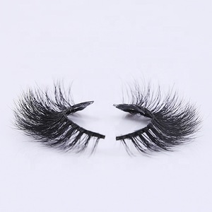 Hot sales natural looking false eyelashes silk eyelashes 3d mink eyelashes