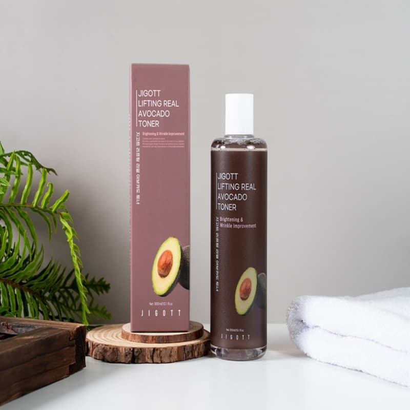 Jigott Daily Real Toner Natural Whitening Wrinkles Skin Care ,Face Care Korea Cosmetic