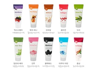 Korea face wash / Cleanser/ Korean cosmetics wholesale / Made in Korea (Pure mind Aloe Vera Cleansing foam) MSDS- OBM- OEM