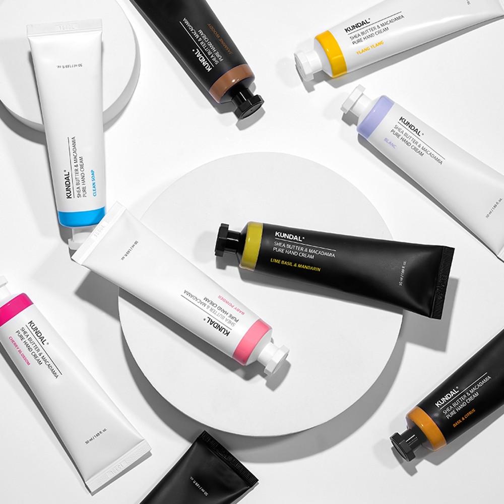 (KUNDAL) Shea Butter &amp; Macadamia Pure Hand Cream [French Lavender] 50ml