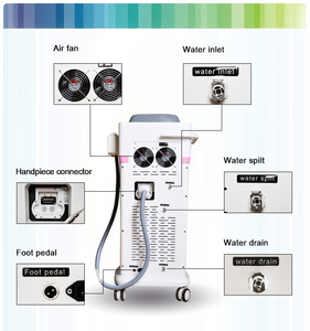 medical laser equipment/nd yag long pulse laser/vertical hair removal laser machine price