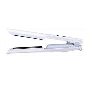 Mini Rechargeable wireless flat iron ceramic travel USB portable hair straightener