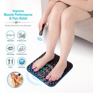 Multifunctional Customized Foot Care U Shape Massager For Dual Feet