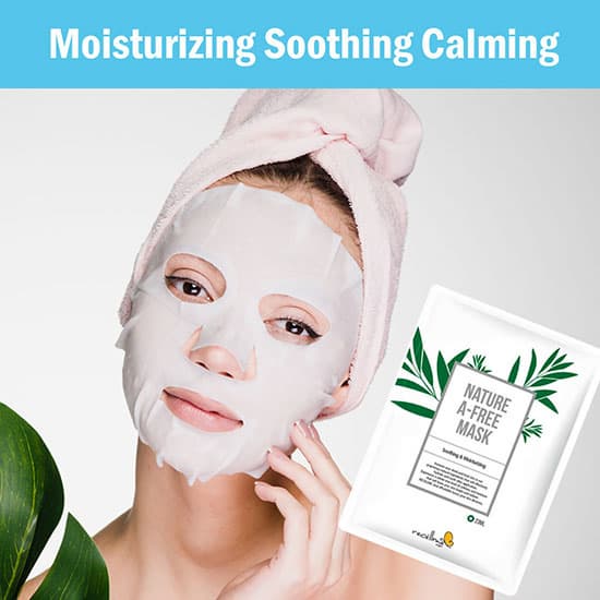 NATURE A-FREE MASK with Korea, Facial mask sheet