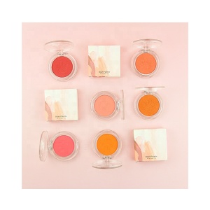 New Design Face Makeup Single Blusher Pan Blush Palette Private Label