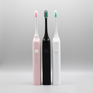 OEM hot sale sonic electric with 3 heads rechargeable electric toothbrush electric toothbrush kids vibrating toothbrush