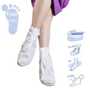 Organic Herbal Lavender Foot Mask Exfoliating Nourishing Foot Mask Socks Magic Foot Peeling Mask