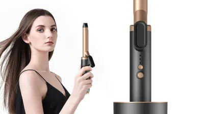 Private Label Ceramic Hair Styling Portable Curling Iron