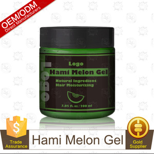 Pure Natural Ingredient Hami Melon Gel 200ml Hair Styling and Moisturizing OEM Supply