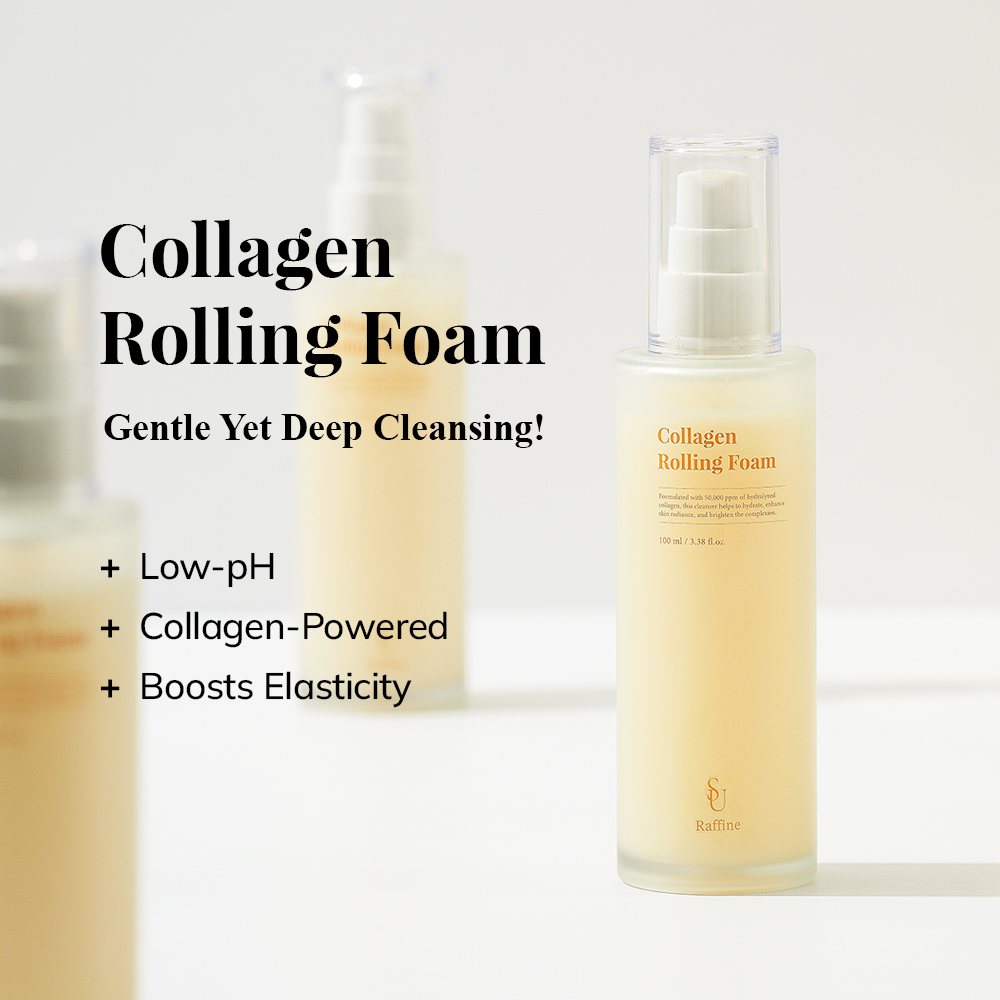 [Raffine;su] Collagen Rolling Foam Cleanser 100ml
