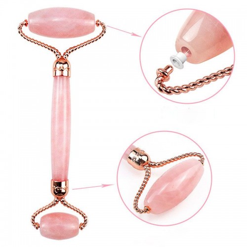 Rose Quartz Jade Roller, Skin Care Tools