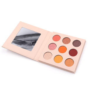 Shimmer Vegan Makeup Richly Pigment Eyeshadow Palette Custom Your Own Brand 9 Colors Private Label Eye Shadow Palette