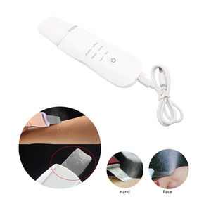 Skin Care Face Lifting Professional Rechargeable Portable Deep Cleansing Ultrasonic Scrubber