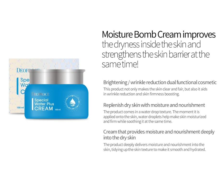 SPECIAL WATER PLUS CREAM