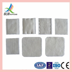 Spunlace viscose/cotton skin care cotton pads