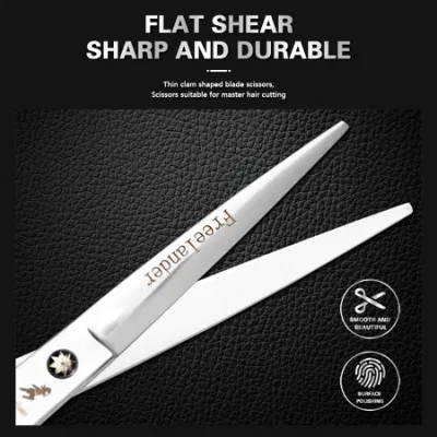 Stainless Steel Hairdressing Silver Scissors Professional Hair Stylist Special Hairdressing Flat Scissors Tooth Scissors