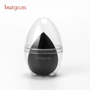 Top 5  wholesale private label  beauty cosmetics blender  makeup sponge  with  package of eggshell